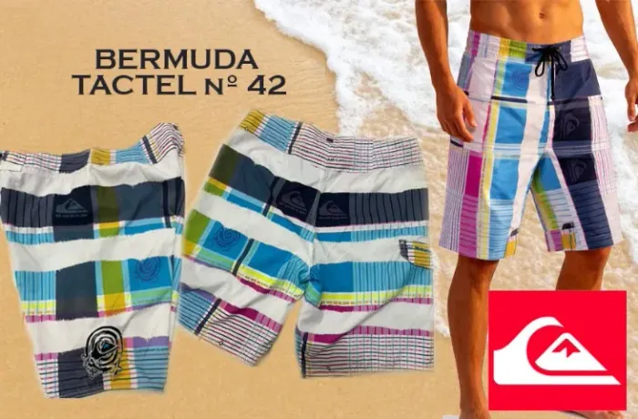 Bermuda Quiksilver 42 NOVA ORIGINAL 