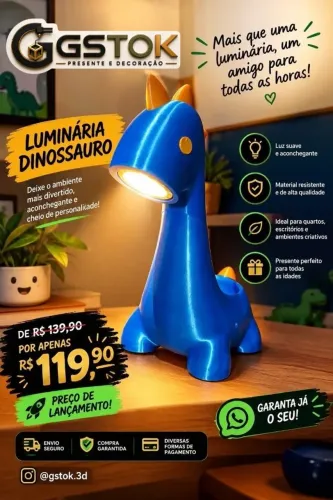 Luminária Dino Led