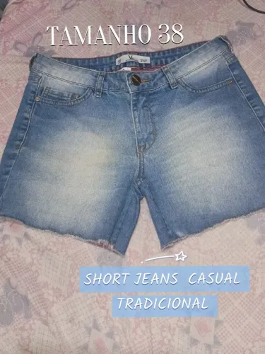 Short jeans casual tradicional