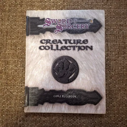 Sword & Sorcery Creature Collection D20 Livro RPG de Mesa em Inglês