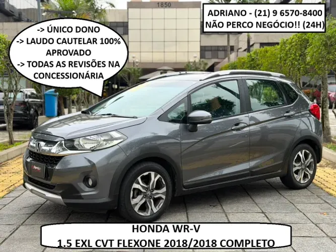 Honda WR-V EXL 1.5 Flexone 16V 5P Aut. 2018