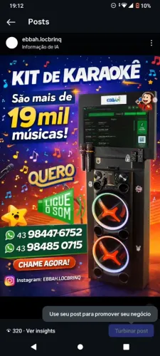 Locação de Karaokê