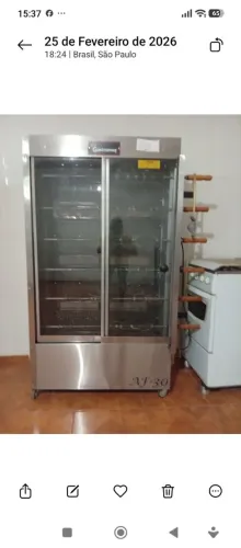 Vende se máquina de assar frango 30 unidades