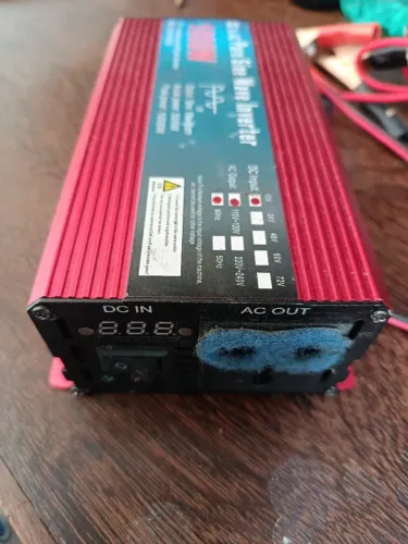Inversor 1000W Onda Senoidal Pura 12V -110V R$ 164