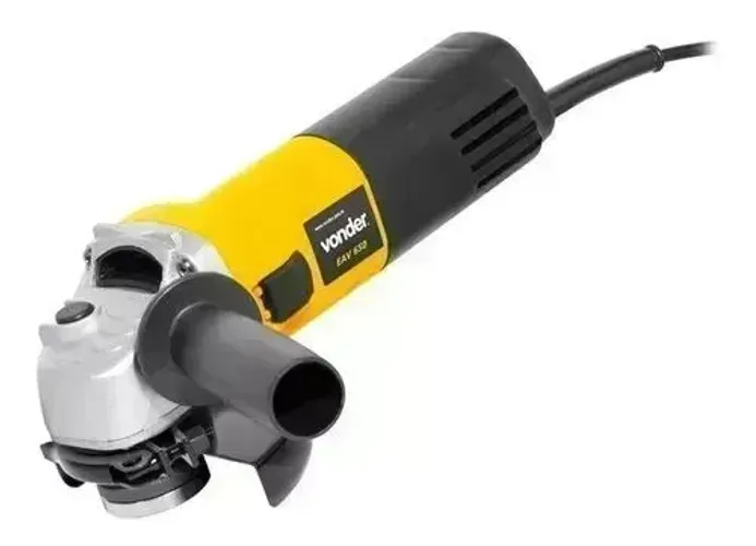 Esmerilhadeira Vonder Angular Lixadeira Eav650 + 3 Discos