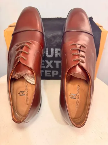 Sapato Social Marrom - Homem do Sapato Marca Luxuosa
