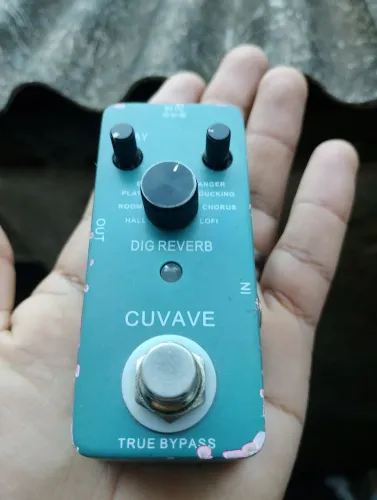 Pedal de reverb cuvave!