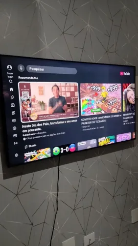 Televisão smart Samsung 55 polegadas