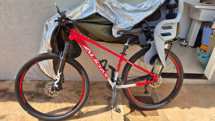 BICICLETA AUDAX QUADRO 15.5 ARO 29 JOGO DE MARCHA ALÍVIO SHIMANO. 