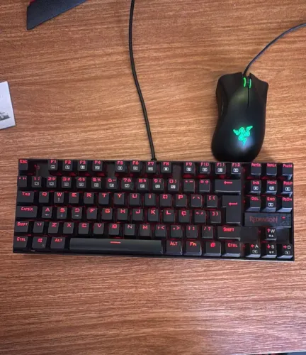 Mouse razer + teclado redragon
