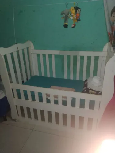 Berço cama branco