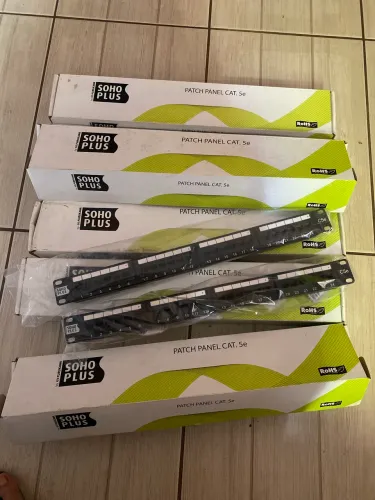 Patch Panel Sohoplus Cat5e Furukawa T568a/b 24portas