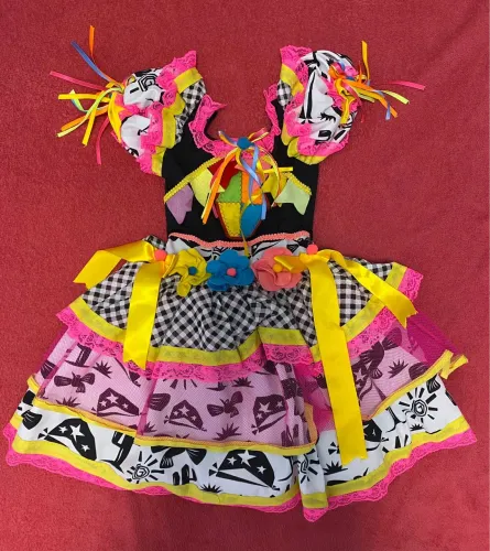Vestido São João Infantil