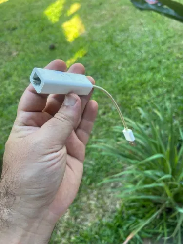 Adaptsdor USB-C para Ethernet (RJ45)
