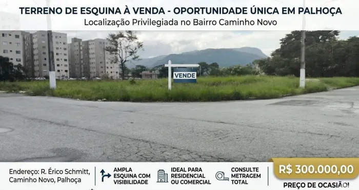 Belo terreno na Palhoça 