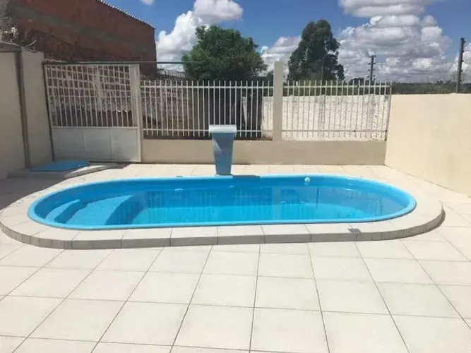 Piscina de fibra em  6 mts  10 anos de garantia 