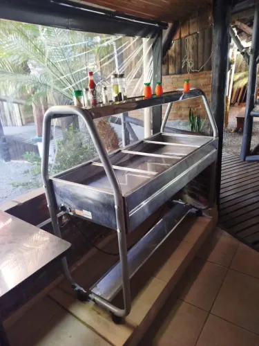 Balcão térmico para restaurantes 