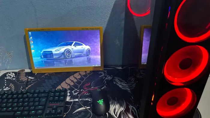 PC GAMER COMPLETO RGB configuravel tudo top novinhos