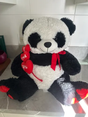 Urso pelúcia grande 50cm de altura 