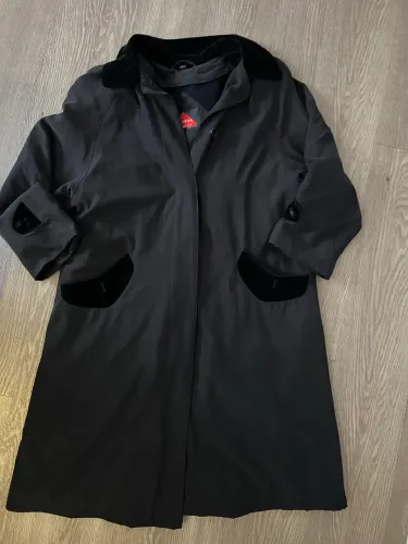 Capa de chuva forrada quente