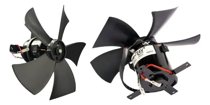 Ventilador 24 volts para ônibus ou caminhão já com a instalação feita