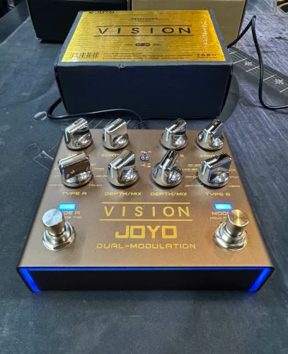 Pedal de guitarra Joyo Vision R09