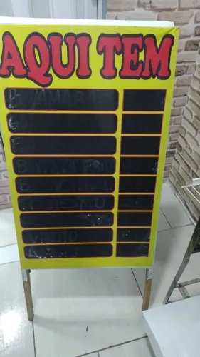 CAVALETE "AQUI TEM" PARA BARES E RESTAURANTES