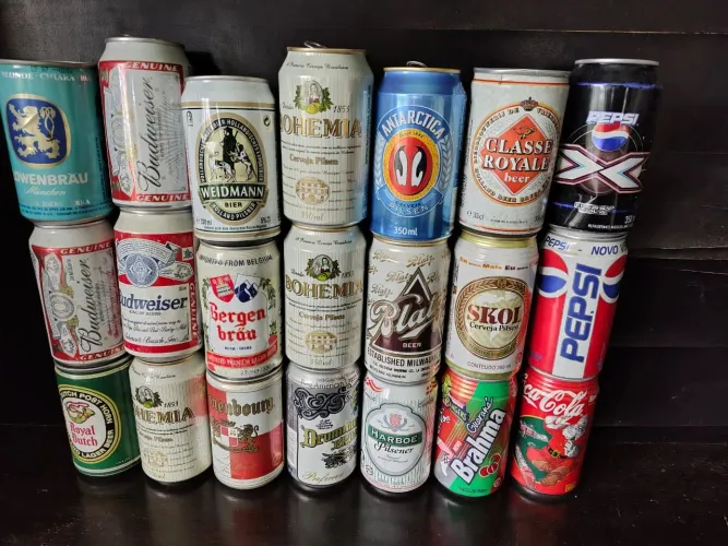 Latinhas para Coleção 