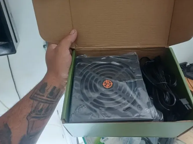 Fonte ATX 500W Bivolt automática - Nova