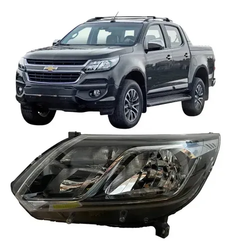 Farol Chevrolet S10 2018 2019 Original Com Led 26051310 Esquerdo/motorista Esquerdo