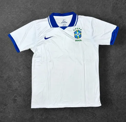 Camisa branca seleção brasileira Brasil.