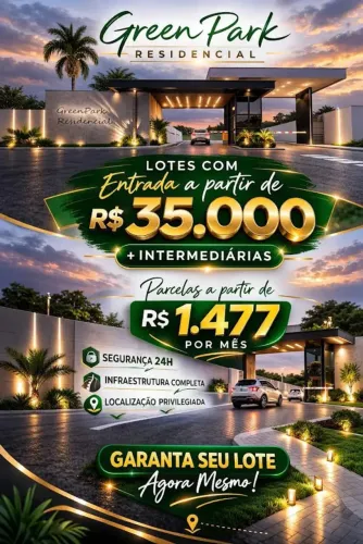 CACHAMORRA, NOS CABOCLOS! TERRENOS EM COND. ALTO PADRÃO, EM CAMPO GRANDE! FINANCIO! ZAPP