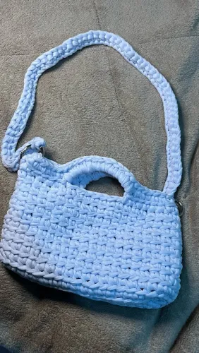 Bolsa mini crochê