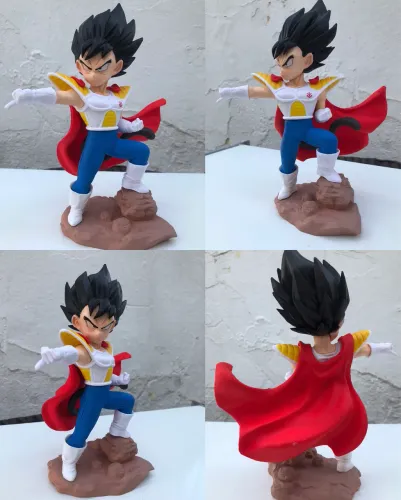 DRAGON BALL ACTION FIGURE VEGETA PEQUENO 21CM
