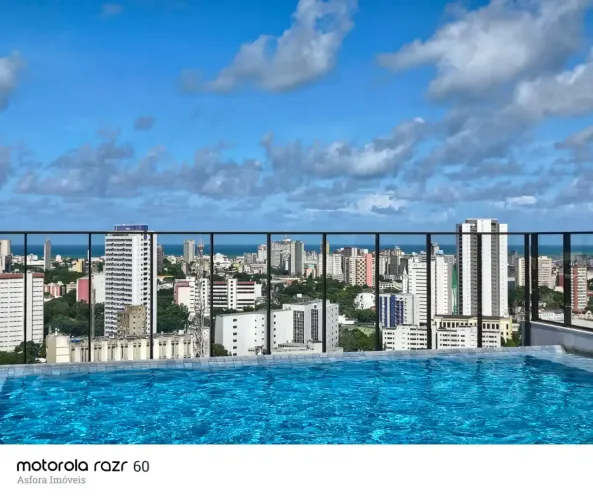 Studio Mobiliado 38m² | Primeira Locação | Rooftop | Nascente | Ventilado