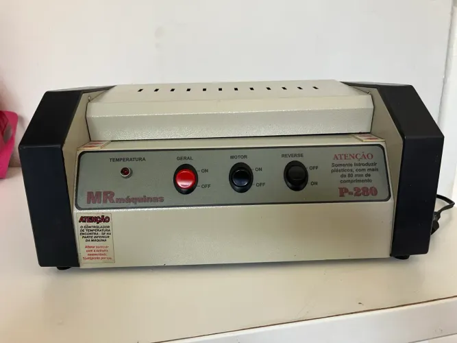 Plastificadora Laminadora Profissional MR Máquinas P-280