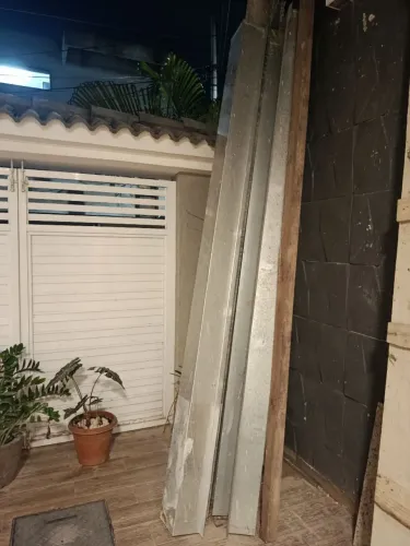 Calha galvanizada 3M R$ 50,00