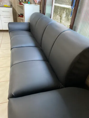 Sofá de courino novo