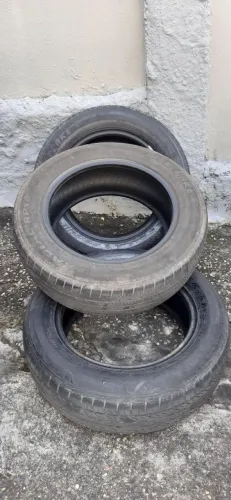3 PNEUS 195 60 / 15  USADOS