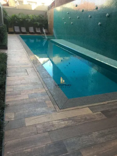 Aluguel de studio de 28m² na Cásper Líbero, 501. Apartamento mobiliado com varanda e lazer