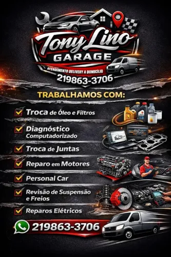 Serviços mecânico delivery 
