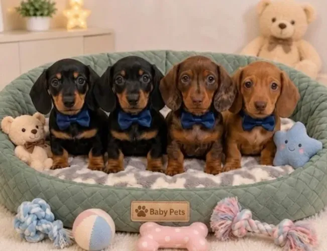 Filhotes Dachshund disponíveis - Últimos da ninhada 