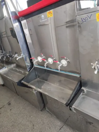 Bebedouros inox 3 torneiras