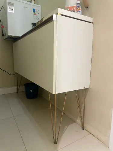 Armário com mármore mdf 