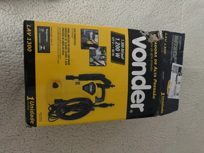 lavadora alta pressão. Vonder 1200