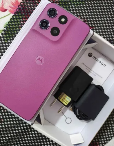 Vendo moto g17 novinho 1 mes de uso