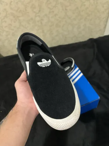 Tênis Adidas Shmoofoil Slip-On Preto Original