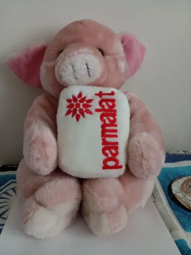 Pelúcia Porco Rosa - Parmalat