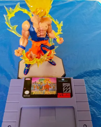 Cartucho super Double dragon de snes