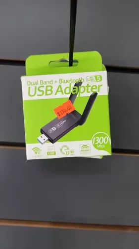Adaptador WiFi USB 3.0 1300Mbps Dual Band + Bluetooth 4.2